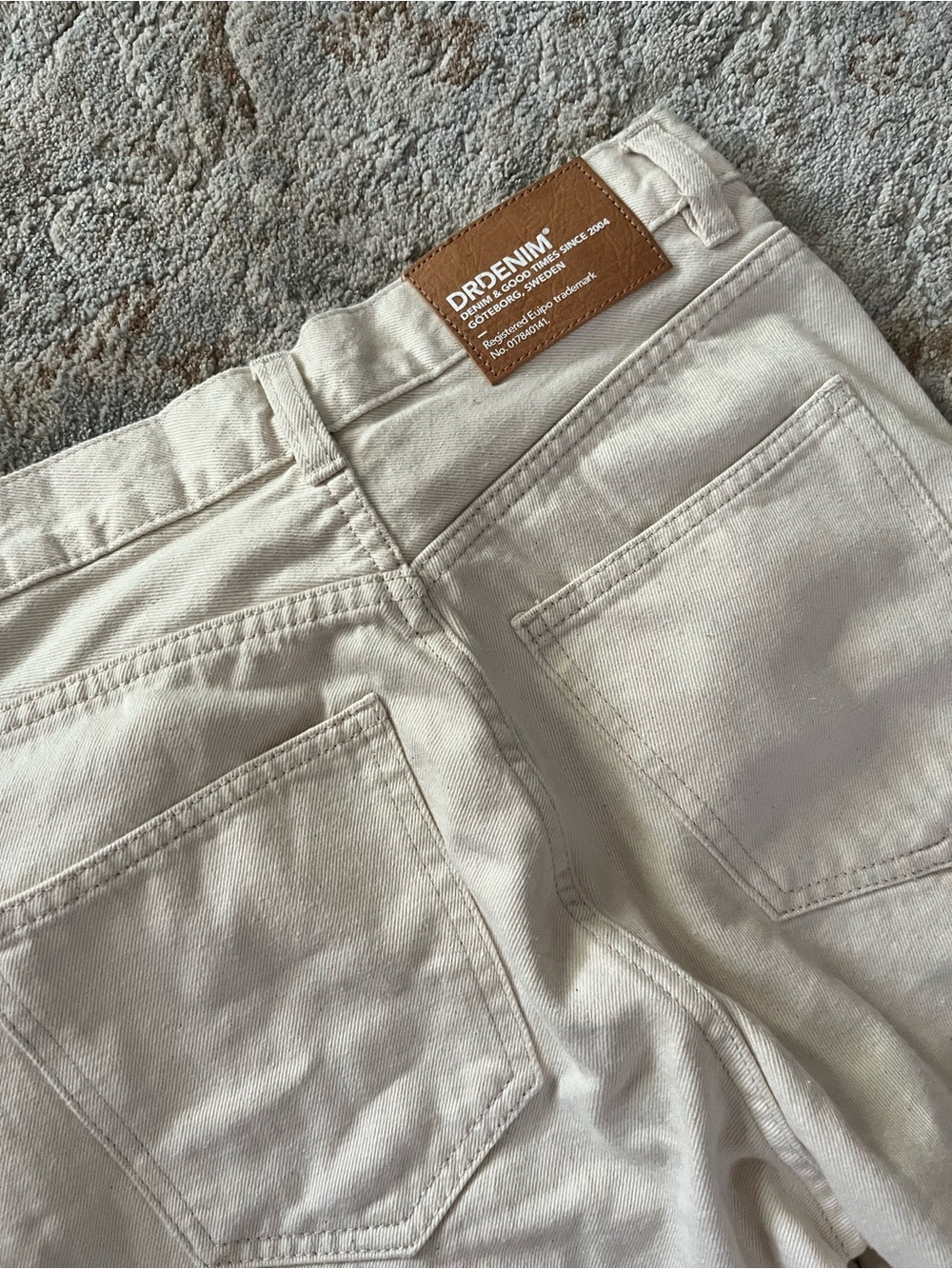 DRDENIM Women’s Oatmeal Cream Jeans